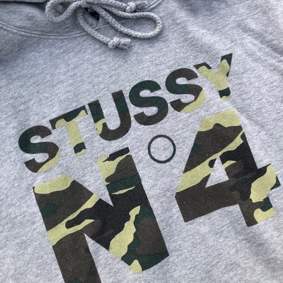 🐲🐲 Stussy No 4 Hoodie - Picture 2 of 4